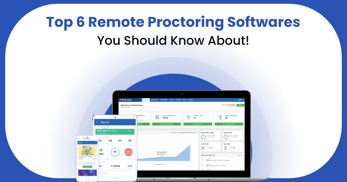 Top 6 Remote Proctoring Softwares You Should Know About!
